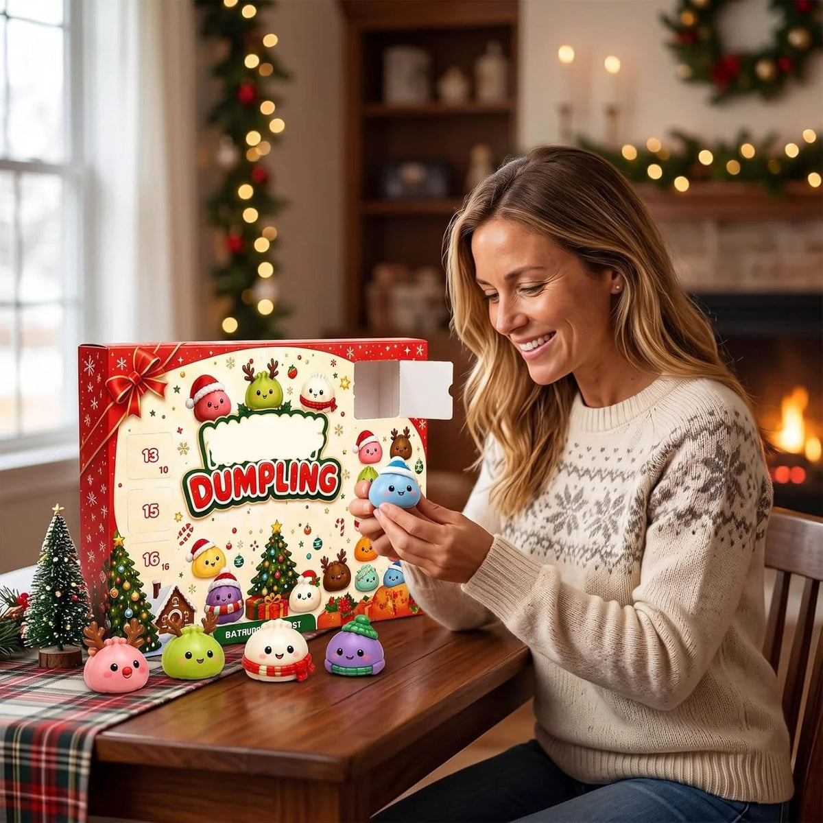 🔥Last Day Promotion 49% OFF🔥 - 2026 Christmas Mini Squishies Advent Calendar-24 Days of Squishy Christmas Surprises 🎄