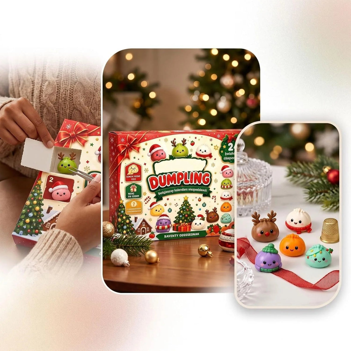 🔥Last Day Promotion 49% OFF🔥 - 2026 Christmas Mini Squishies Advent Calendar-24 Days of Squishy Christmas Surprises 🎄