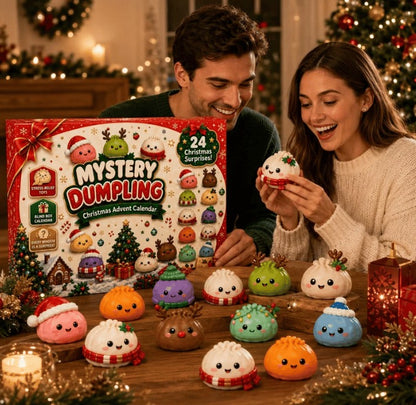 🔥Last Day Promotion 49% OFF🔥 - 2026 Christmas Mini Squishies Advent Calendar-24 Days of Squishy Christmas Surprises 🎄