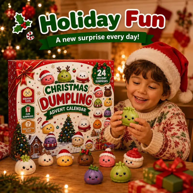 🔥Last Day Promotion 49% OFF🔥 - 2026 Christmas Mini Squishies Advent Calendar-24 Days of Squishy Christmas Surprises 🎄
