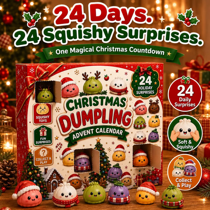 🔥Last Day Promotion 49% OFF🔥 - 2026 Christmas Mini Squishies Advent Calendar-24 Days of Squishy Christmas Surprises 🎄