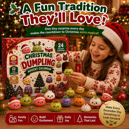 🔥Last Day Promotion 49% OFF🔥 - 2026 Christmas Mini Squishies Advent Calendar-24 Days of Squishy Christmas Surprises 🎄