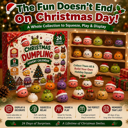 🔥Last Day Promotion 49% OFF🔥 - 2026 Christmas Mini Squishies Advent Calendar-24 Days of Squishy Christmas Surprises 🎄